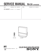 Sony RM-Y136A Service Manual