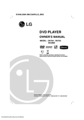 LG DKU860 Owner's Manual