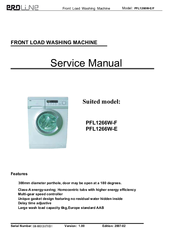 Proline PFL1266W-E Service Manual