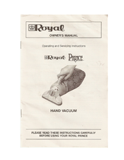 Royal Prince Owner's Manual