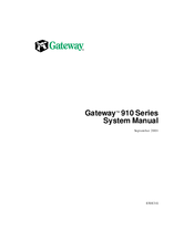 Gateway 910 Series System Manual
