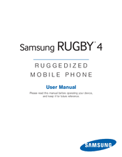 Samsung Rugby 4 User Manual