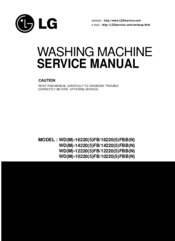 LG WD(M)-12220(5)FB Service Manual
