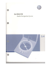 Volkswagen 3.4 RNS 510 Instruction Book