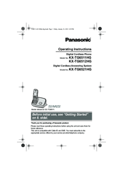 Panasonic KX-TG6521HG Operating Instructions Manual