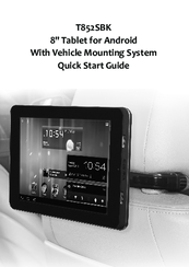Audiovox T852SBK Quick Start Manual
