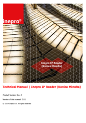 Konica Minolta inpro Technical Manual