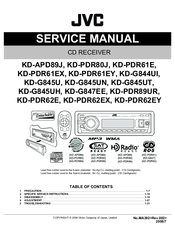 JVC KD-APD89J Service Manual