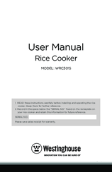 Westinghouse WRC301S User Manual