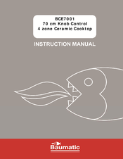Baumatic BCE7001 Instruction Manual