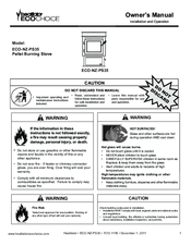 Heatilator ECO-NZ-PS35 Owner's Manual