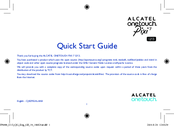 Alcatel onetouch Pixi8 1221 Quick Start Manual