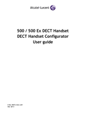 Alcatel-Lucent 500 Ex Configurator User Manual