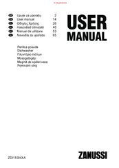 Zanussi ZDI11004XA User Manual