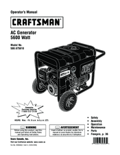 Craftsman 580.675610 Operator's Manual