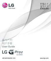 LG G Pro 2 LG-D838 User Manual