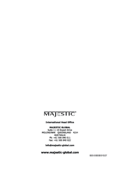 Majestic TM154 User Manual