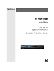 Topfield TF 7700HSCI User Manual