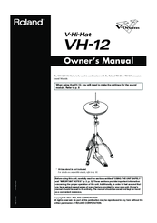 Roland VH-12 Owner's Manual