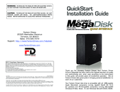 Fantom Drives G-Force Megadisk Quick Start Installation Manual