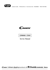 Candy 32900048 CDI45 Service Manual