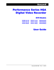Honeywell HRHH2082 User Manual