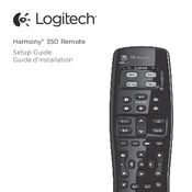 Logitech Harmony 350 Remote Setup Manual