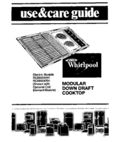 Whirlpool RC8920XRH Use And Care Manual