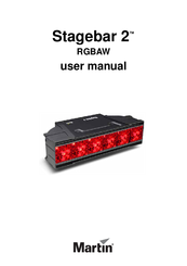 Martin Stagebar 2 RGBAW User Manual