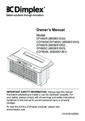 Dimplex DFI600R Owner's Manual