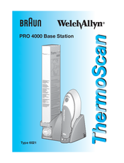 Braun ThermoScan WelchAllyn PRO 4000 Base Station Instruction Manual
