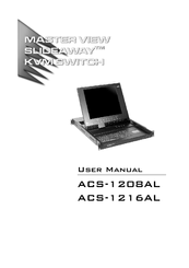ATEN Master View Slideaway ACS-1208AL User Manual