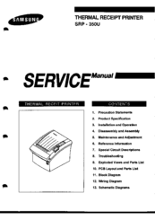 Samsung SRP-350U Service Manual