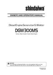Shindaiwa DGW300MS Owner's And Operator's Manual