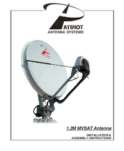Patriot 1.2M MVSAT Installation & Assembly Instructions Manual