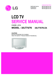 LG 32LT75/76-ZA Service Manual