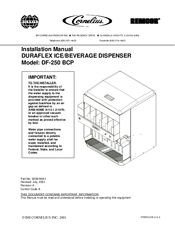 Cornelius DF-250 Installation Manual
