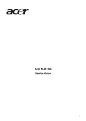 Acer AL2616Wv Service Manual