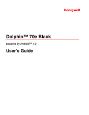 Honeywell Dolphin 70eL00 Black User Manual