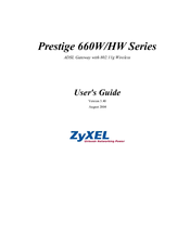 ZyXEL Communications Prestige 660W Series User Manual