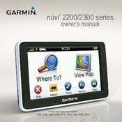 Garmin nuvi 2340 Owner's Manual