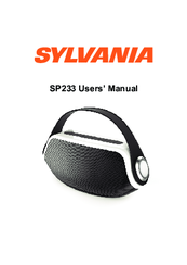 Sylvania SP233 User Manual