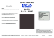 Nokia 6555 RM-276 Service Schematics
