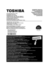 Toshiba RAV-SM561KRT-E Owner's Manual