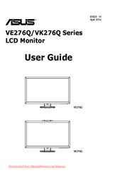 Asus VE276Q Series User Manual