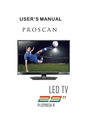ProScan PLED2963B User Manual