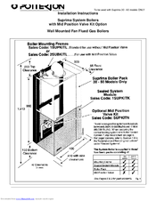 Potterton Suprima 50 Installation Instructions Manual