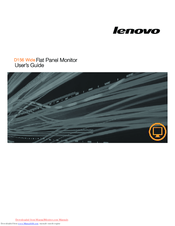 Lenovo D156 Wide 4423-AB1 User Manual