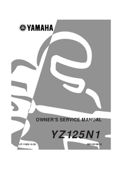 Yamaha YZ125N1 Service Manual