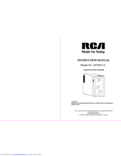 RCA RFRW418 Instruction Manual